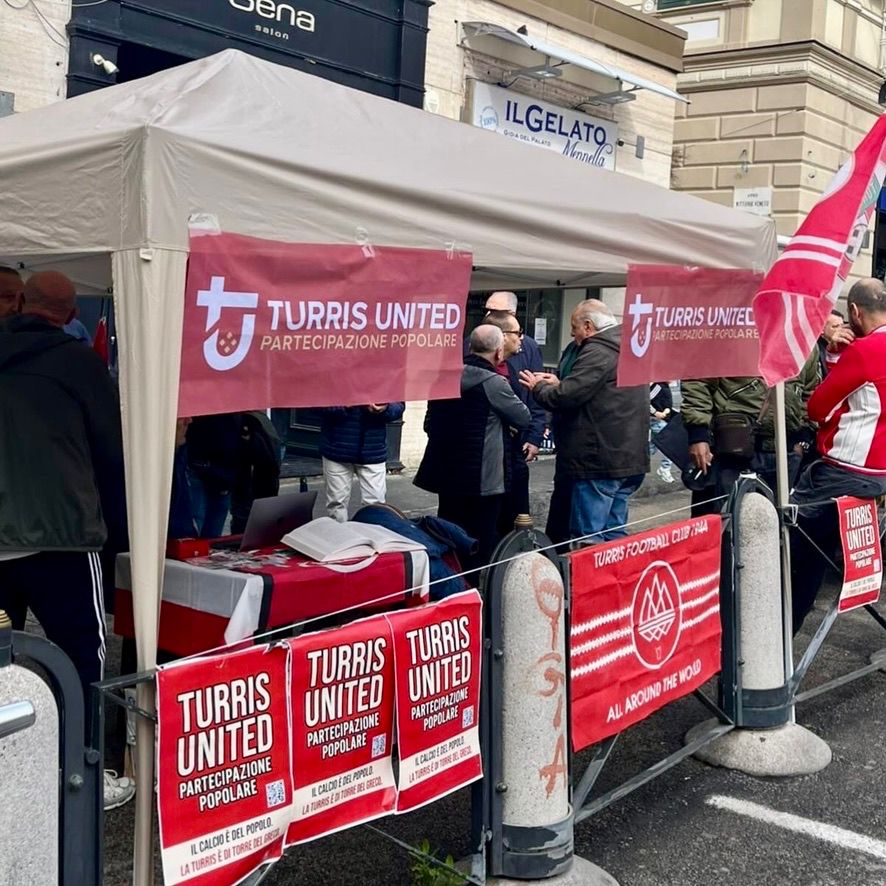 Gazebo di Turris United agli eventi sul territorio