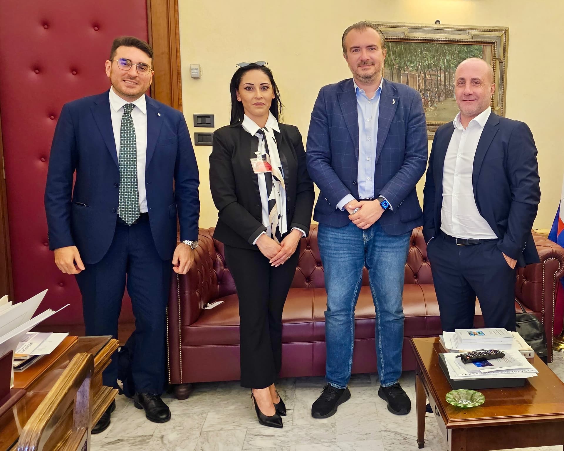 Turris United a Roma: confronto al Palazzo dei Gruppi Parlamentari della Camera dei Deputati - Foto 2