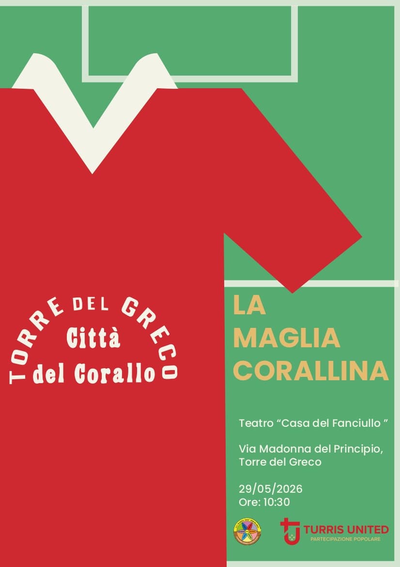 "La Maglia Corallina”: teatro, sport e valori in scena il 29 maggio