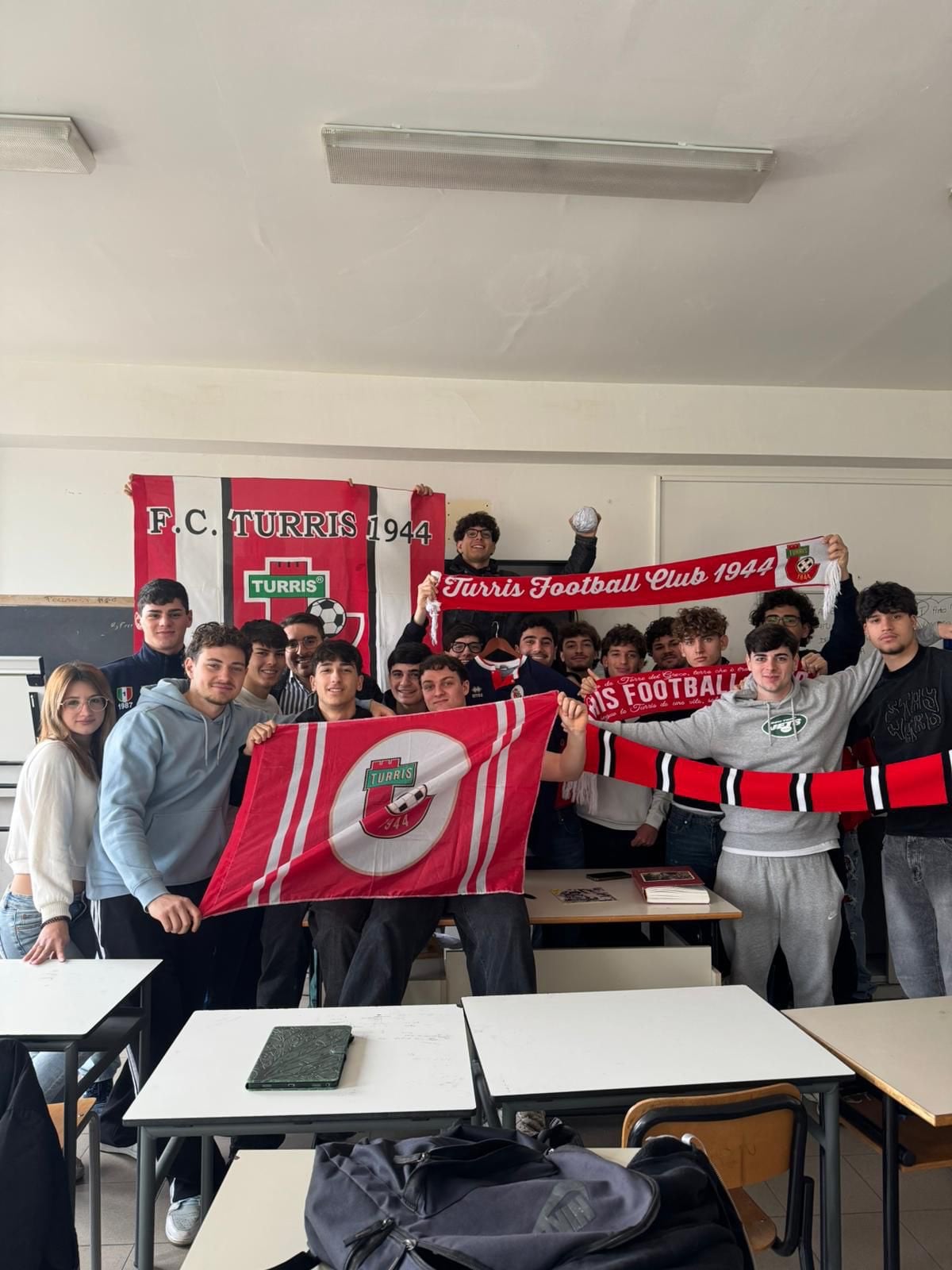 Turris United ospite del Liceo Nobel di Torre del Greco