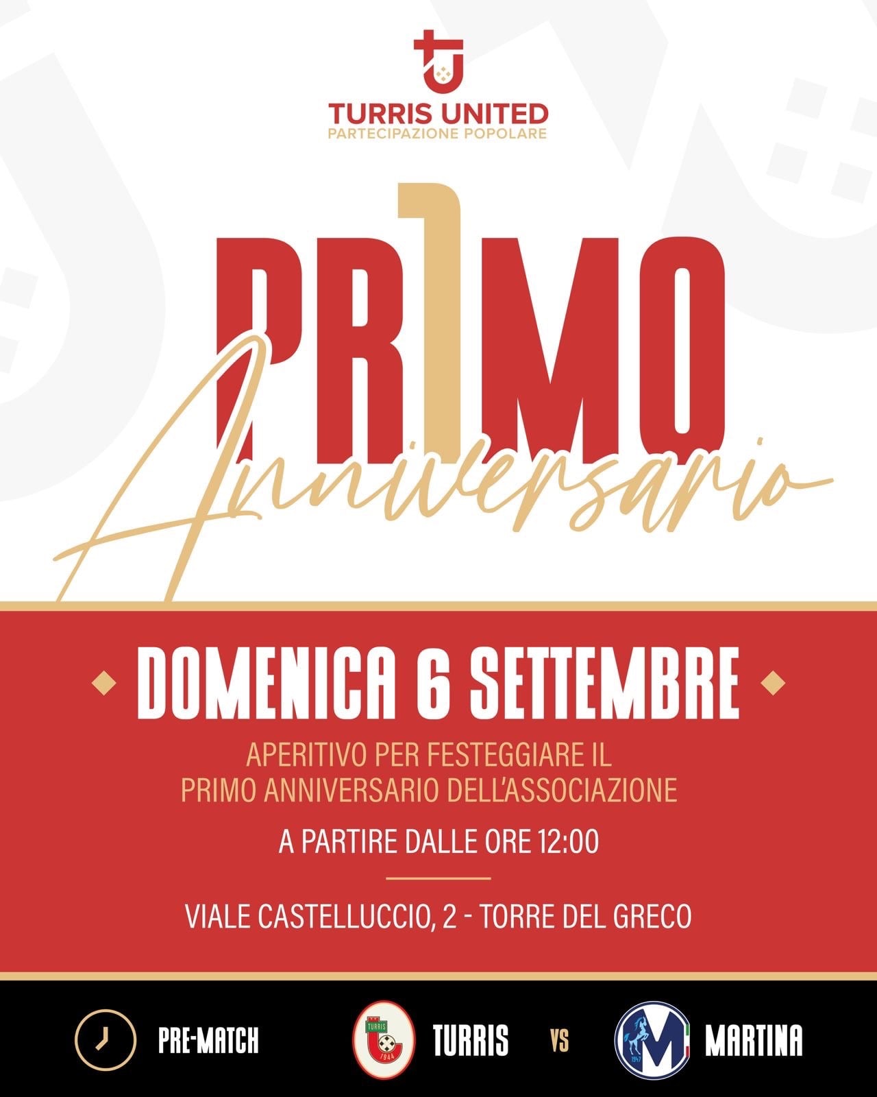 UN ANNO DI TURRIS UNITED!